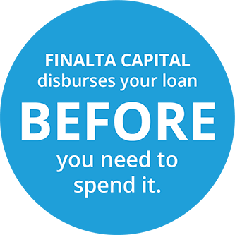 Le prêt moyen en circulation avec FINALTA CAPITAL sera environ 50% supérieur à celui d'une institution financière